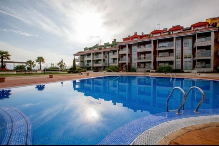 Residencial Illas Atlanticas En Sanxenxo Portonovo Eksteriør bilde